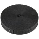 Lämpöeristenauha, 1" leveys/15m musta Thermo Tec