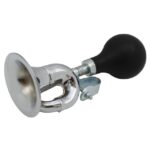 Äänitorvi CAVO, käyrä malli, hopea, 19cm