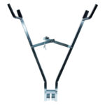 Polkupyöräteline CAVO, 2-pyörät, ruotsalainen, hopea