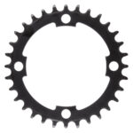 Ketjuratas E-bike, 42h, Narrow wide,BCD104, teräs, musta