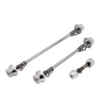 Pika-akselisarja CAVO, hopea, 125, 165, 40mm