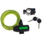 Spiraalilukko CAVO, 10/150cm, matta lime