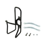 Juomapulloteline CAVO, alu, musta