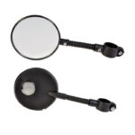Peili pyöreä heijastimella Cavo, musta