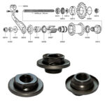SHIMANO 1-v (CB-E110), kartio Pölysuojalla