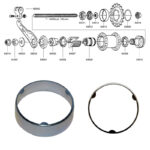 SHIMANO 1-v (CB-E110), pölysuoja oikea