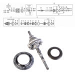 SHIMANO NEXUS 7-V (SG-7C25/26), vetäjä + akseliyksikkö