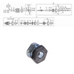 SHIMANO NEXUS 7-V (SG-7C25/26/30), vaijerin lukitusruuvi
