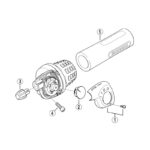 Näyttökansi SHIMANO Nexus 3v SL-3S35