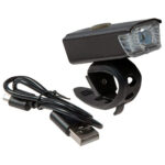 Ladattava led-etuvalo Cavo, 1-ledi, musta