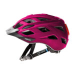 Pyöräilykypärä TIMELESS Fox, punainen M, 54-59, valo ja säätöpanta