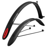 Lokasuojapari aisoilla 28", POLISPORT Colorado City / 45mm, musta