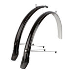 Lokasuojapari aisoilla 28", POLISPORT Towny / 51mm, musta