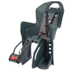 Lastenkuljetusistuin POLISPORT Koolah runkokiinnike, tummanharmaa/hopea