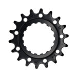 Ketjuratas KMC, E-bike Bosch, etu 18h, musta, 1/8"