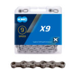Ketju 9-v KMC X9 Grey, 1/2 x 11/128", 114L