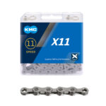 Ketju 11-v KMC X11 Grey , 1/2 x 11/128", 118L
