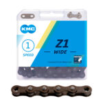 Ketju 1-v KMC Z1 Wide Brown, 1/2 x 1/8", 112L