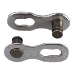 Ketjulukko KMC MissingLink 9R Silver EPT, 11/128", tappi 6.6mm, 2kpl/pkt