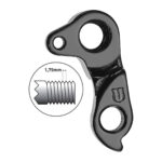 Takavaihtajan korvake UNION, GH-251, Bulls (läpiakseli M12, kierre 1.75)