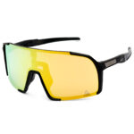 AMOQ Asteroid Aurinkolasit Musta - Kulta Peili