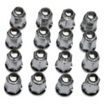 BSK Pyöränmutterisarja 10mm 60° kartio 1,25mm 17mm avain