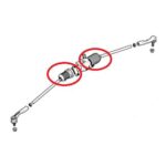 Bronco Ohjausvarren kumi Polaris