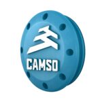 Camso New hub axle cap blue