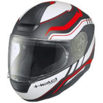 HELD H-R2 Ride S kypärä, musta/valko/puna