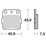 Moto-Master Jarrupalat Kawasaki: KX/80/85/100, Honda, Yamaha, Suzuki