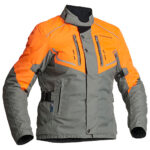 Lindstrands Tekstiilitakki Halden Naisten Fog/Oranssi 40