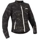 Lindstrands Tekstiilitakki Fryken Naisten Musta/heijastava kuvio 36