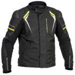 Lindstrands Tekstiilitakki Sandvik Musta/keltainen 62