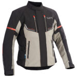 Lindstrands tekstiilitakki Lomsen Musta/vaalean harmaa 48