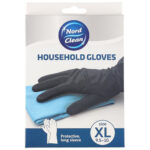 Talouskäsineet, musta 9,5-10 XL