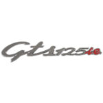 Gts125ie-merkki, takakate oikea GTS 125 Super 09-16