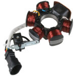 Staattori, magneetto Aprilia, Derbi, Gilera, Piaggio, Vespa 2t 50cc skootterit