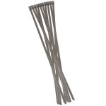 Nippuside, 4,6x250mm, 10 kpl Ruostumaton teräs