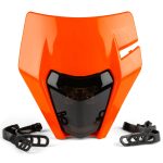 Valomaski, oranssi KTM type tumma linssi LED